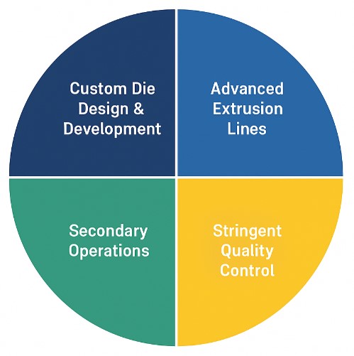 Aluminium Extrusion Capabilities at Bombay Metrics
