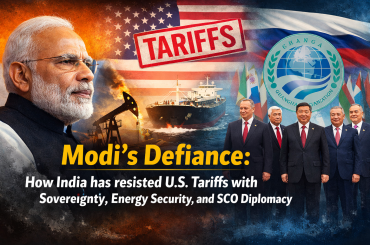 Modi’s Defiance: How India has resisted U.S. Tariffs with Sovereignty, Energy Security, and SCO Diplomacy